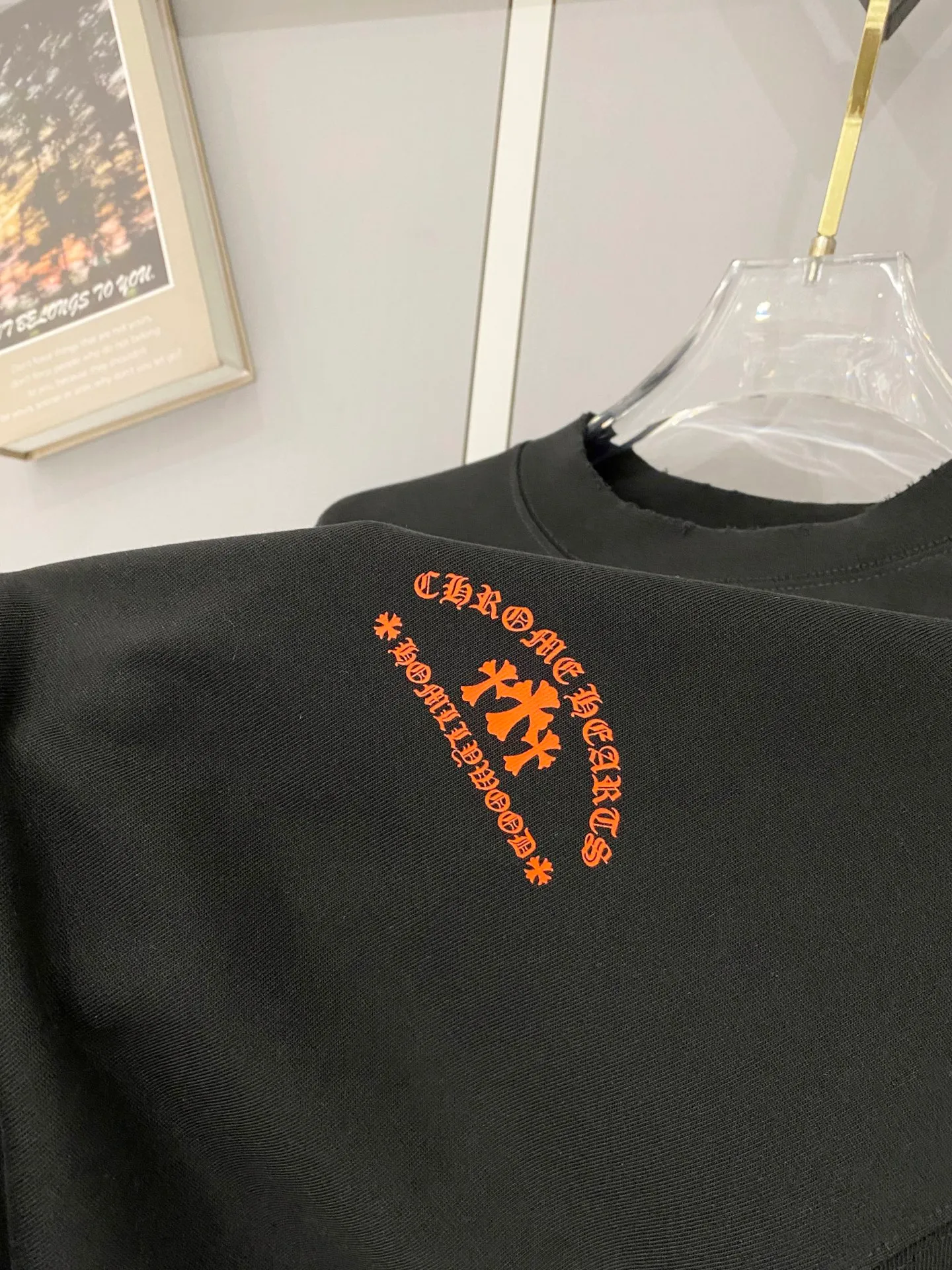 Chrome Hearts 2026New Arrival Versatile Same Style Sizes：XS S M L : Black